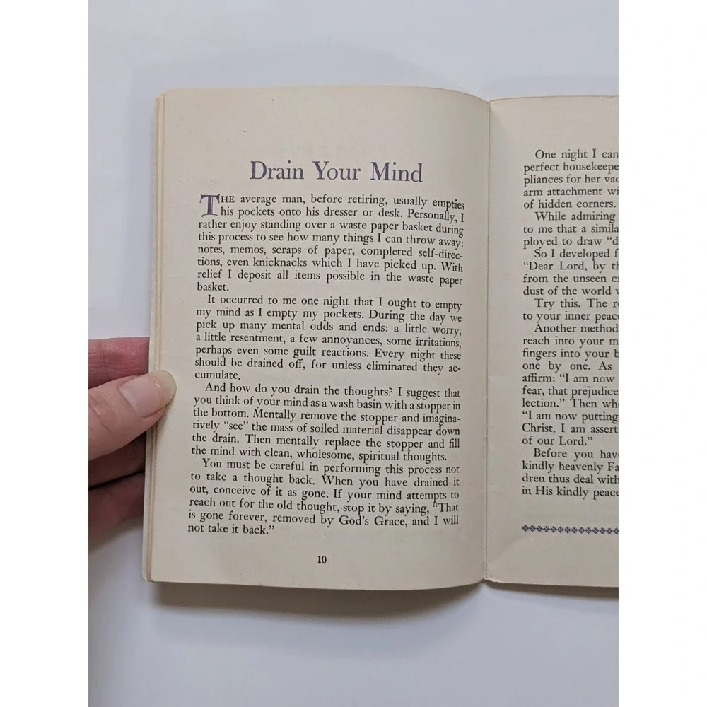 You Can Relax Norman Vincent Peale Vintage 1953 Self Help Positive Thinking Book